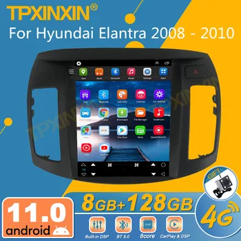 Для Hyundai Elantra 2008-2010 Android Автомобильный Радиоприемник Tesla Style 2Din Стереоприемник Авторадио Мультимедийный плеер GPS Navi Блок