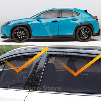 Для Lexus UX UX200 UX250H ZA10 2019 2020 2021 Автомобильный Магнит Солнцезащитный Козырек Защита Заднего Переднего Стекла Козырек Протектор Аксессуары