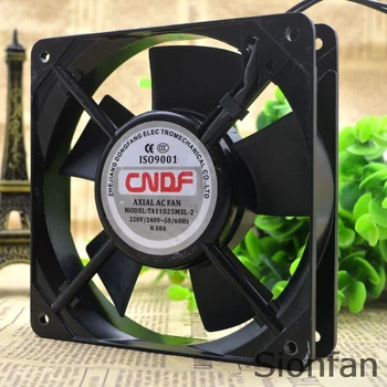 Для осевого вентилятора CNDF TA11025MSL-1-2 Промышленный охлаждающий вентилятор 12 см 12025 220 В, Тестовая работа