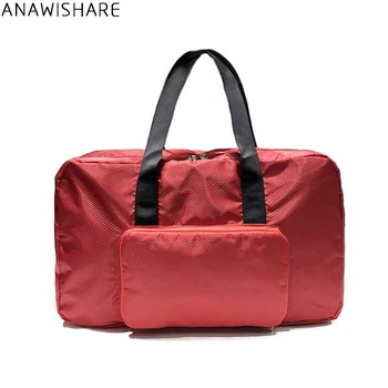 Женские дорожные сумки ANAWISHARE, мужская дорожная сумка для багажа, нейлоновая водонепроницаемая повседневная дорожная сумка, сумка через плечо Bolso Deporte