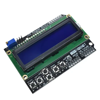 ЖК-Экран Клавиатуры LCD1602 LCD 1602 Модульный Дисплей Для Arduino ATMEGA328 ATMEGA2560 raspberry pi UNO синий экран