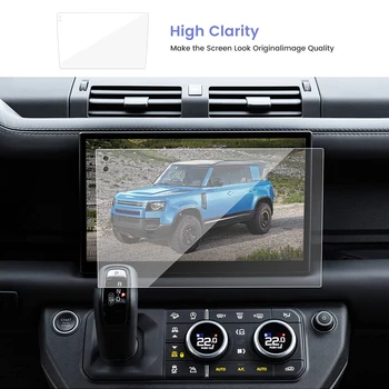 Защитная пленка с нанопокрытием экрана, закаленное стекло, водонепроницаемое для 9-дюймового радио стерео DVD GPS, Автомобильная навигация 2 DIN