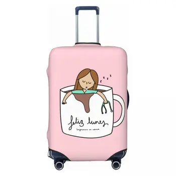 Изготовленный на заказ Enfermera En Apuros Доктор Медсестра, Медицинский чехол для багажа, милые чехлы для дорожных чемоданов 18-32 дюйма