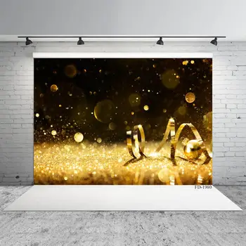 Изготовленный на Заказ Мечтательный фон для фотосессии с золотым звездным боке в блестящий горошек, плакат для фотосессии в душе ребенка, реквизит для фотостудии