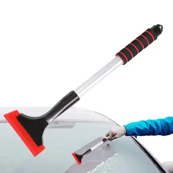 Инструмент для скребка для льда на лобовом стекле, нескользящий автоматический снегоуборщик для автомобилей, Зимняя лопата для снега, скребок для льда, удаление наледи для легковых автомобилей, грузовиков