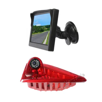 Камера заднего вида и монитор заднего вида на присоске для Renault Master/Opel Vauxhall Movano/ Nissan NV400 (2010-2020)