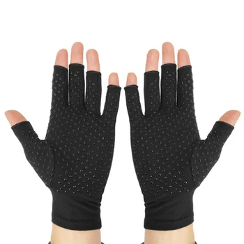 Компрессионные рукава для велоспорта на открытом воздухе, Дышащие Противоскользящие Велосипедные Перчатки для занятий спортом на свежем воздухе