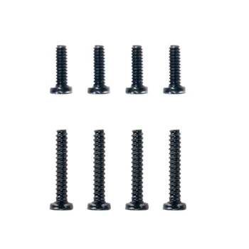 Корпус Задней крышки Игровой Консоли D0UA-Металлический Комплект Длинных Коротких Винтов для Замены Заднего корпуса Геймпада Steam Deck