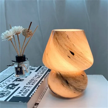 Креативная настольная лампа TEMAR Modern Planet Color Настольный светильник LED Mushroom для украшения дома и спальни