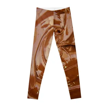 Леггинсы Nutella Choc, женская одежда для спортзала, спортивные штаны