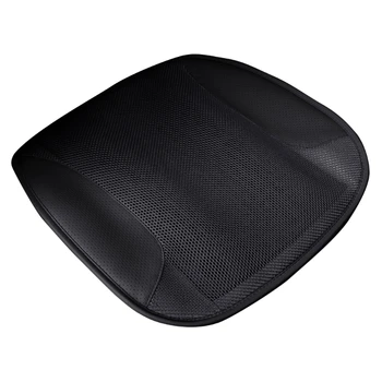 Летняя дышащая подушка из ледяного шелка, Вентилируемая подушка для универсальных автомобилей с USB-разъемом-Подушка для сиденья В салоне автомобиля
