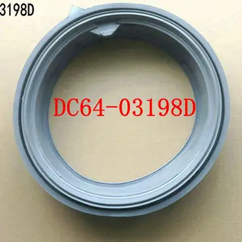 Манжетный люк для барабанной стиральной машины Samsung DC64-03198D Водонепроницаемое резиновое уплотнительное кольцо Детали крышки люка