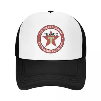Модный унисекс Texaco, забавный винтажный подарок на день рождения, шляпа дальнобойщика, регулируемая бейсболка для взрослых, мужская Женская хип-хоп