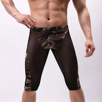 Мужские шорты для бега, мужские быстросохнущие камуфляжные шорты для фитнеса, мужские короткие облегающие брюки для фитнеса