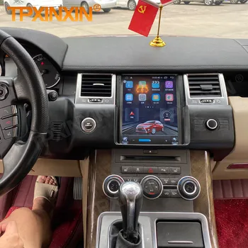Мультимедийная стереосистема с экраном Android 11 Tesla объемом 6 + 128 ГБ для Land Rover Sport 2010 2011 2012 2013 Радиоприемник, плеер, Видеоголовка