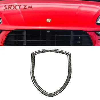 Наклейки на капот автомобиля, Эмблема, значок, наклейки для Porsche Cayenne Macan 2014-2019, Автоаксессуары
