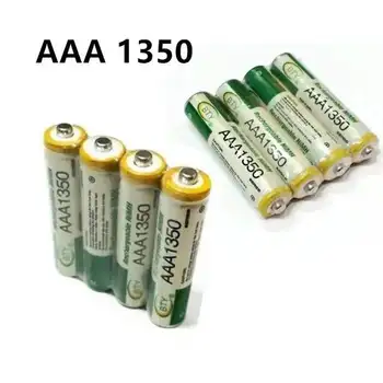 Новый аккумулятор AAA1350 1800 мАч 3A Аккумуляторная батарея NI-MH 1.2 В AAA аккумулятор для часов, мышей, компьютеров, игрушек и так далее