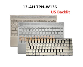 Новый ноутбук ORG US с подсветкой Клавиатуры в виде Ракушки/Крышки/Чехла для HP Envy 13-AH 13-AH0006TU TPN-W136 L19540-001 L19541-001 Серебристый/Золотой
