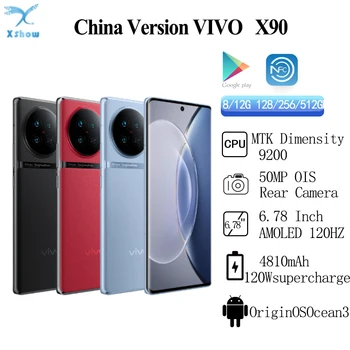 Новый смартфон VIVO X90 5G Dimensity9200 с 4-нм 50-мегапиксельной камерой 6,78 