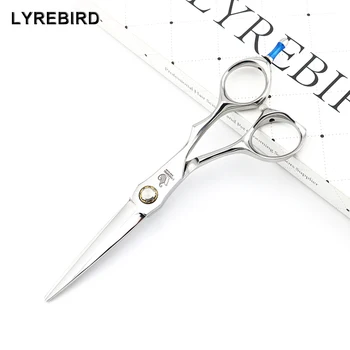 Ножницы для волос 6-дюймовые ножницы для стрижки волос с винтовым лезвием меча синяя булавка для хвоста F24 Lyrebird HIGH CLASS NEW