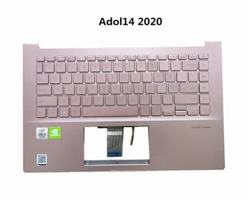 Ноутбук/Notebook US, клавиатура с подсветкой, чехол для Asus adolbook 14 adol 14u 14F 2020, розовый