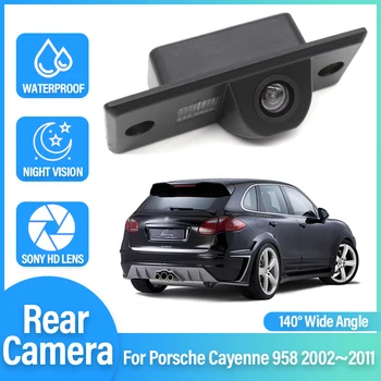 Обратная Резервная HD CCD Автомобильная Парковочная Камера Заднего Вида Ночного Видения Для Porsche Cayenne 958 2002 ~ 2007 2008 2009 2010 2011
