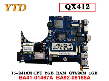 Оригинал Для SAMSUNG QX412 Материнская плата ноутбука I5-2410M 2 ГБ оперативной памяти GT520M 1 ГБ BA41-01467A BA92-08168A Протестирована Хорошая Бесплатная Доставка