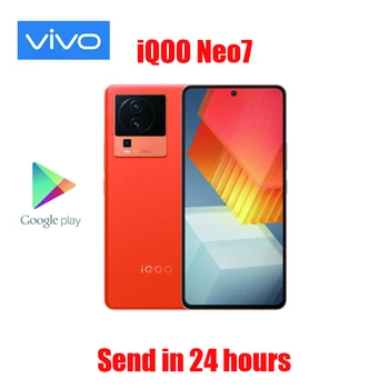 Оригинальный Мобильный телефон VIVO IQOO Neo7 Neo 7 5G 6,78 дюймов AMOLED MTK Dimensity9000 + 5000 мАч 120 Вт Super Charge 50MP NFC Android 13
