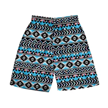 Пляжные шорты Мужская и женская одежда с цифровой 3D печатью повседневные шорты Модный тренд парные брюки 17