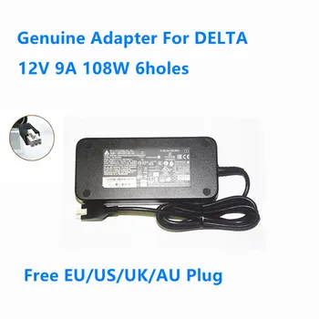 Подлинный 12,0 В 9,0 А 108,0 Вт 6 отверстий DELTA ADH-108AR B 341-0701-03 A0 Адаптер переменного/постоянного тока Для Зарядного устройства