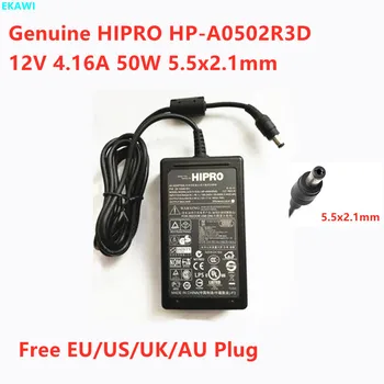 Подлинный HIPRO HP-A0502R3D 12V 4.16A 50W 5.5x2.1mm HP-A0501R3D1 Адаптер Переменного тока Для монитора Зарядное Устройство