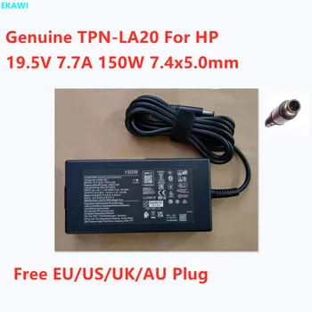 Подлинный Адаптер переменного Тока TPN-LA20 19,5 V 7.7A 150 Вт 7,4x5,0 мм TPN-CA22 Для Зарядного устройства Для Ноутбука HP
