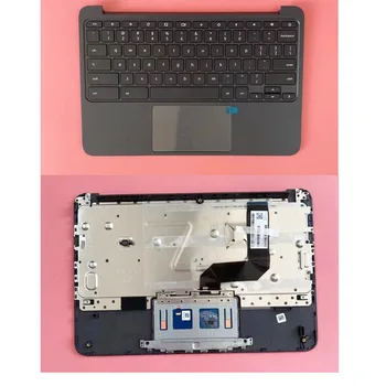 Подставка для рук, рамка клавиатуры для HP Chromebook 11 G5 EE US, верхняя крышка, верхний регистр, тачпад.