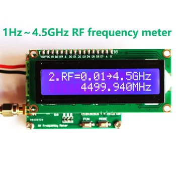 Портативный измеритель частоты низкочастотных и высокочастотных сигналов HZ332 1 Гц ~ 4,5 ГГц RF HF