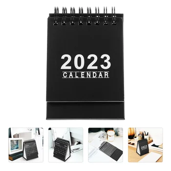 Постоянный Календарь на 2023 год Переверните Офисный Декор Рабочего Стола Маленький Офисный Маленький Мольберт-Подставка Ежемесячная Повестка Дня