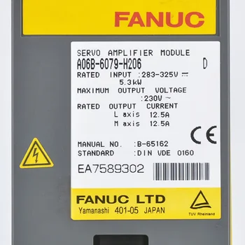 Промышленный сервопривод Fanuc A06B-6079-H206 для автоматизации управления