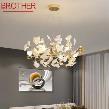 Роскошная люстра BROTHER, современный светодиодный подвесной светильник, креативные декоративные светильники для дома, гостиной, спальни