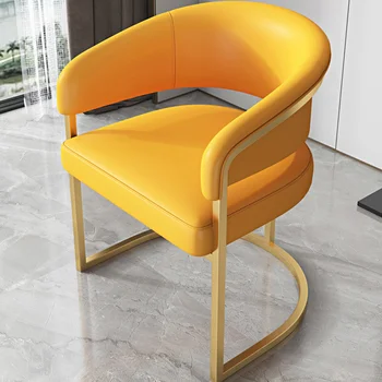 Роскошный Обеденный стул Nordic Light Современный Минималистичный Стул Для гостиной Со спинкой, Балконная мебель GPF50YH