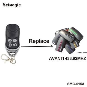Совместимый с AVANTI пульт дистанционного управления гаражными воротами Ручной передатчик AVANTI с подвижным кодом 433,92 МГц