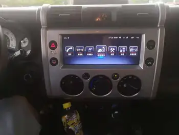 Стиль Tesla Для Toyota FJ CRUISER 2008-2015 Автомобильный стерео Радио Android 10,0 4 ГБ ОЗУ 64GM ПЗУ Восьмиядерный Автомобильный DVD GPS Плеер Deckless
