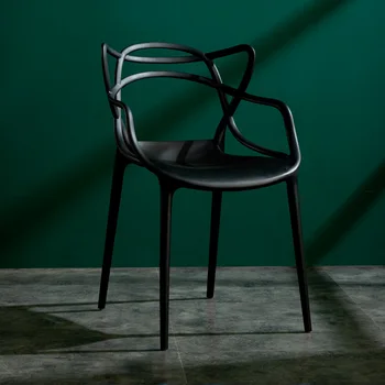 Уникальные дизайнерские аксессуары, пластиковые эргономичные обеденные стулья в скандинавском стиле, Современная гостиная Para El Hogar Lounge, Уличная мебель для салона красоты