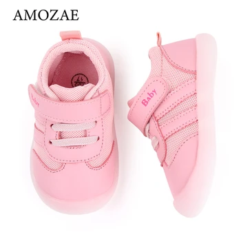 Унисекс, Удобная детская обувь Bebes для малышей, повседневная сетчатая обувь для девочек, Весна 2023, Детская спортивная обувь с мягкой резиновой подошвой, противоскользящая обувь