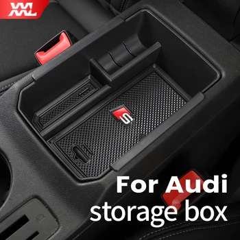 Хранение и расположение ящика для подлокотников Audi A3 8Y A4 B9 2021 2020 Седан Хэтчбек Аксессуары для оформления интерьера автомобиля
