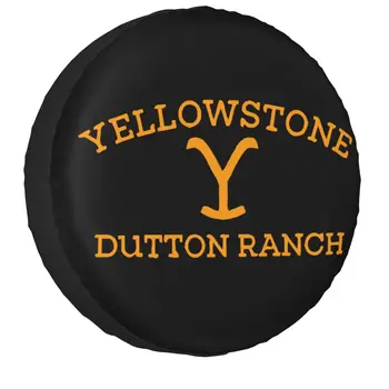 Чехол для Запасного Колеса Yellowstone Dutton Ranch, Сумка, Водонепроницаемые Пылезащитные Чехлы для Колес Jeep Honda 14 