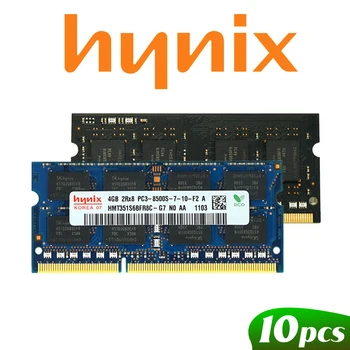 Чипсет Hynix 10шт Оперативная память ноутбука 4 ГБ 8 ГБ DDR3 DDR3L PC3 PC3L 8500S 10600S 12800 S 1066 МГц 1333 МГц 1600 МГц Память ноутбука SODIMM