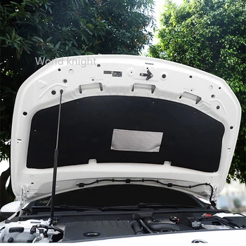 Шумоизоляция Переднего Капота Двигателя Автомобиля Ватным Тампоном Звукоизоляционный Коврик из Пеноматериала для Mercedes-Benz A Class W177 A200 A180 2019-2021