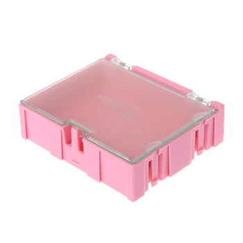 Электронная коробка Mini SMD SMT IC для хранения электронных компонентов 75x63x21 мм 